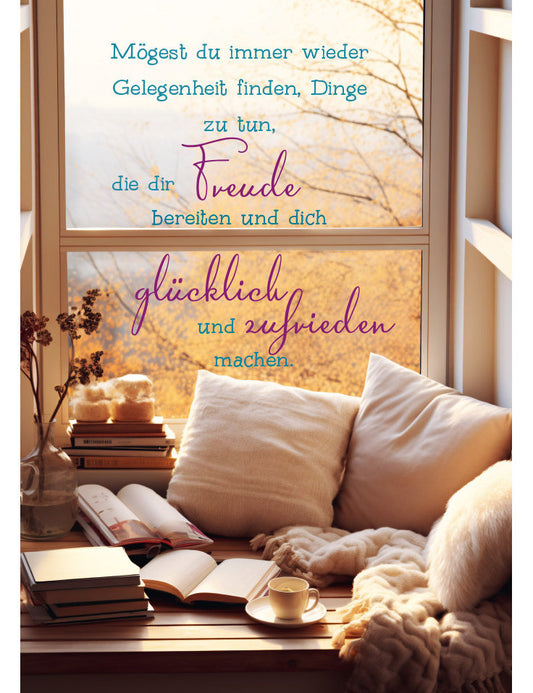 Postkarte. Kultura / Weisheiten/Sprüche / Hoch