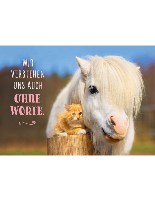 Postkarte. Kultura / Weisheiten/Sprüche / Quer