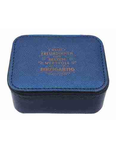 Schmuckbox Blau Freundinnen