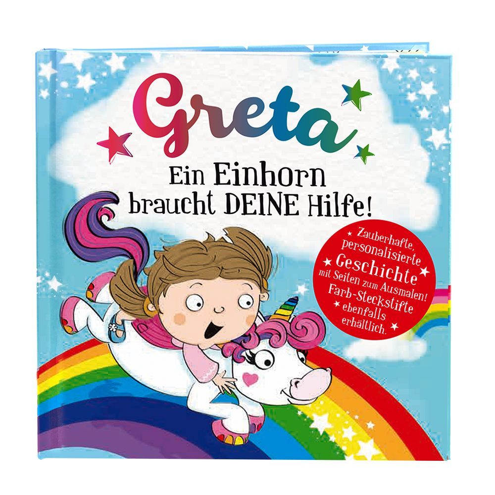 Greta - Das magische Märchenbuch mit deinem Namen