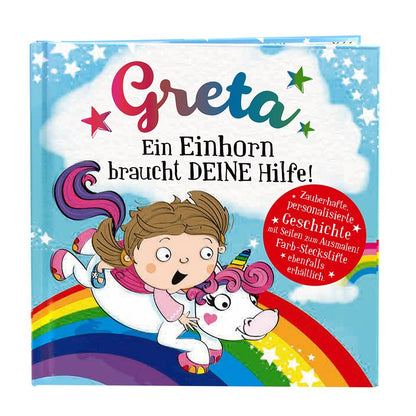 Greta - Das magische Märchenbuch mit deinem Namen