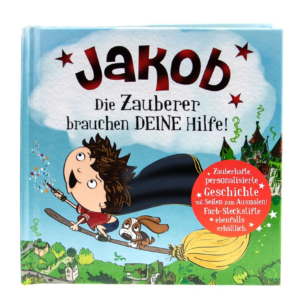 Jakob - Das magische Märchenbuch mit deinem Namen