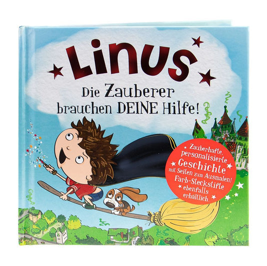 Linus - Das magische Märchenbuch mit deinem Namen