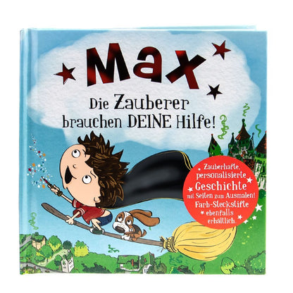 Max - Das magische Märchenbuch mit deinem Namen