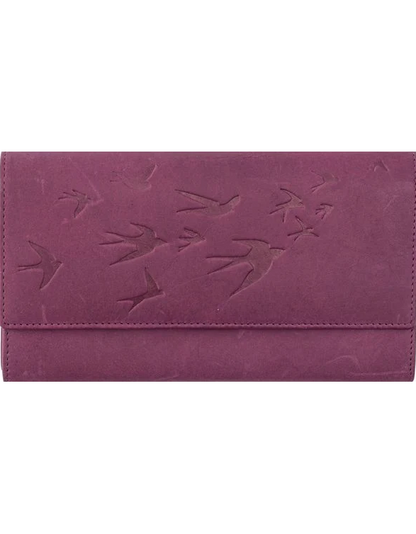 HJP Geldbörse Damen Schwalbe, beere