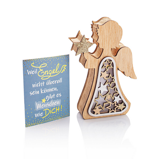 LED-Geschenkset "Wunschengel"