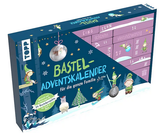 Basteladventskalender für die ganze Familie