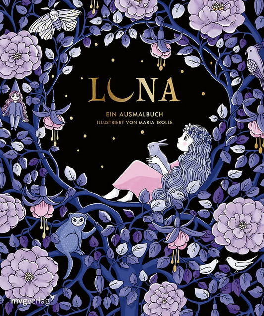 Luna ein Ausmalbuch