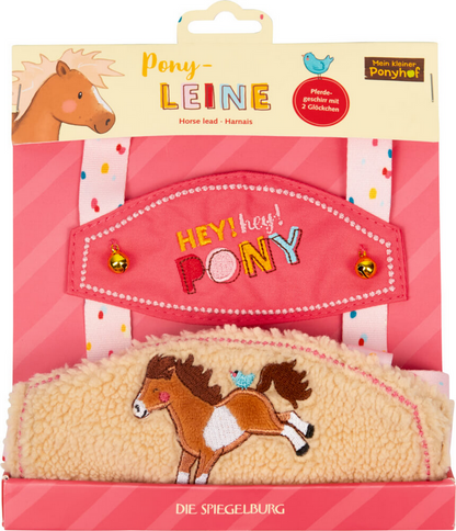 Pony-leine mit 2 Glöckchen