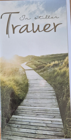 In stiller Trauer (Weg)