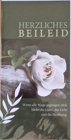 Herzliche Beileid (Rose)