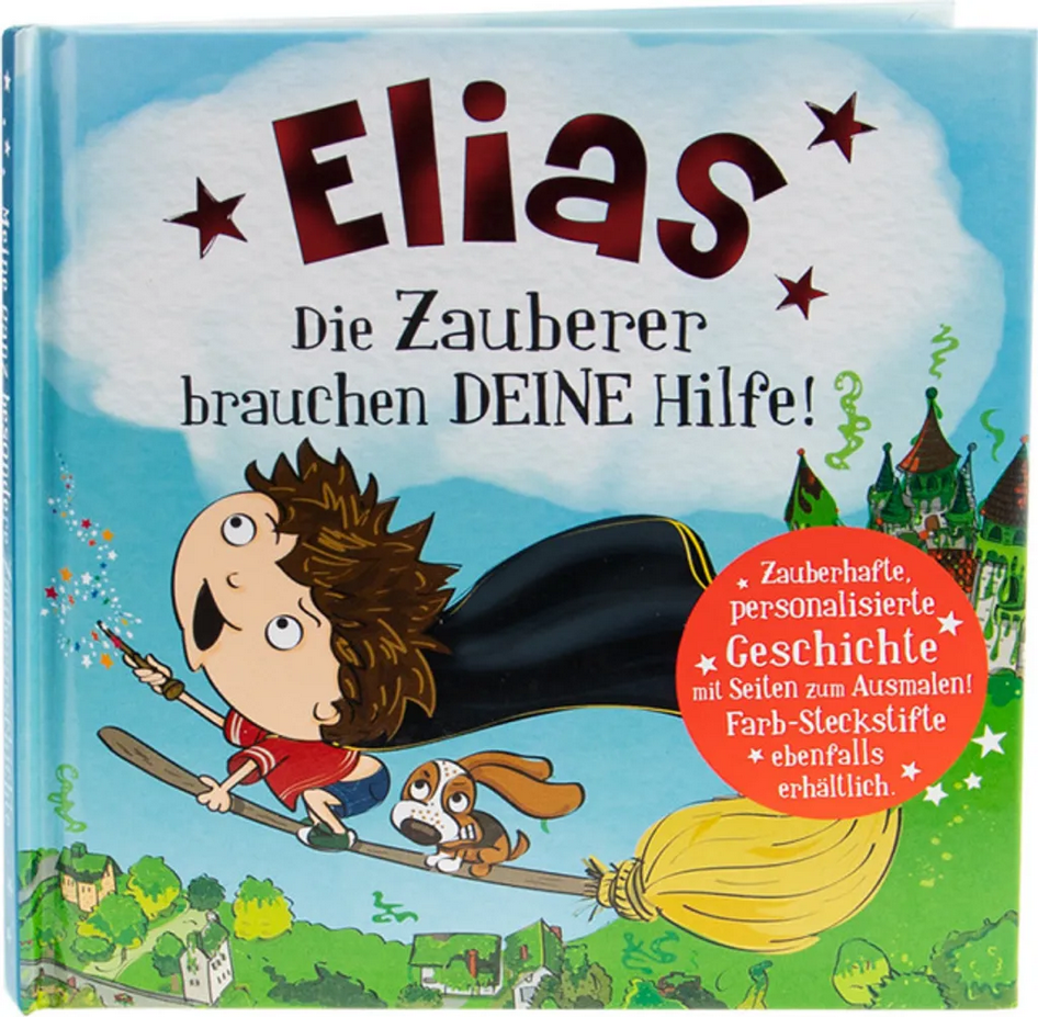 Elias - Das magische Märchenbuch mit deinem Namen