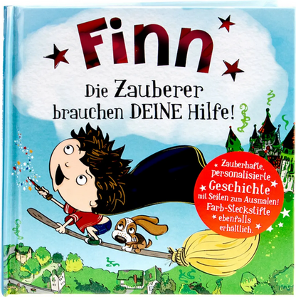Finn - Das magische Märchenbuch mit deinem Namen