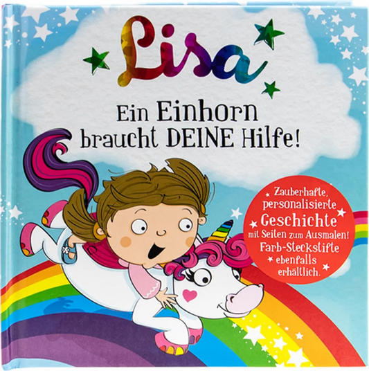 Lisa - Das magische Märchenbuch mit deinem Namen