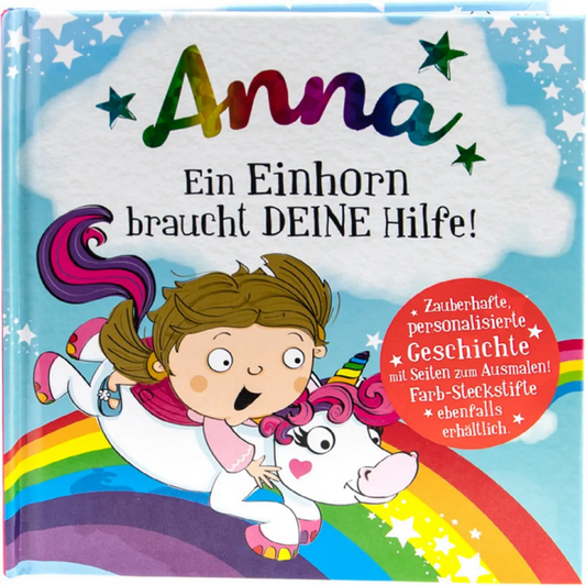 Anna - Das magische Märchenbuch mit deinem Namen