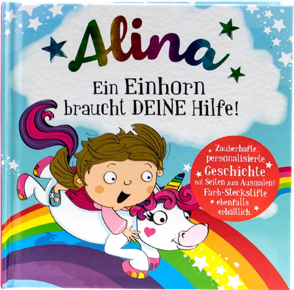 Alina - Das magische Märchenbuch mit deinem Namen