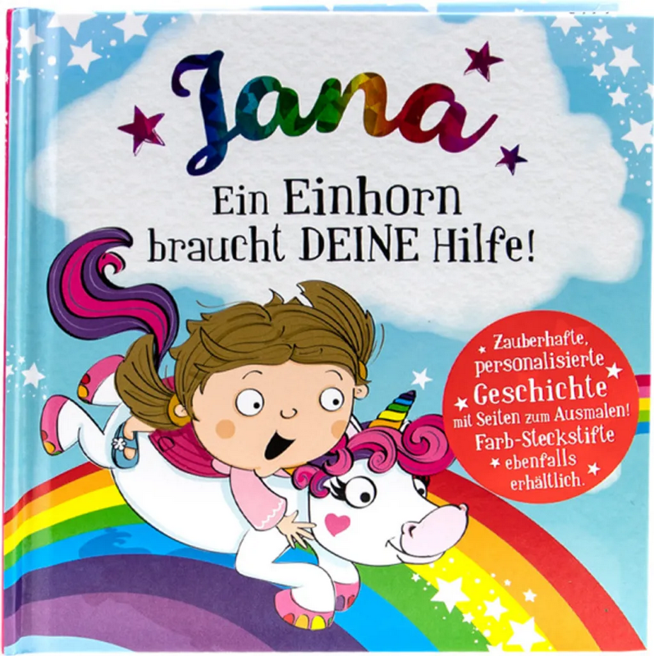 Jana - Das magische Märchenbuch mit deinem Namen