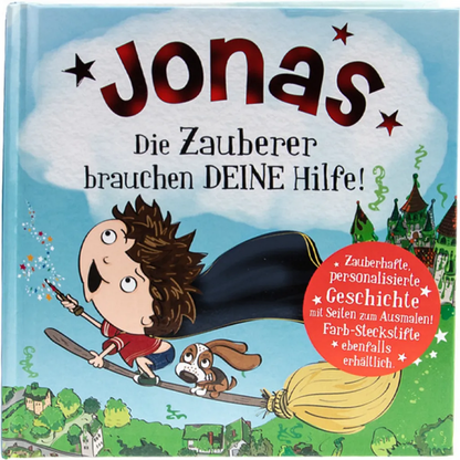Jonas - Das magische Märchenbuch mit deinem Namen