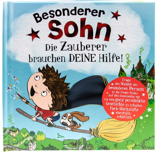 Besonderer Sohn - Das magische Märchenbuch mit deinem Namen