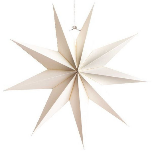 Papierstern weiss ca. 28 cm