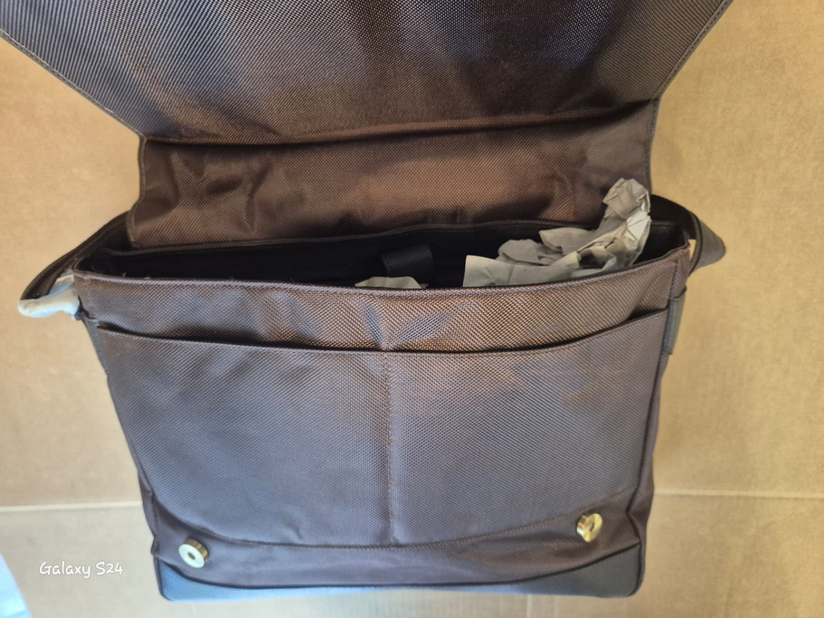 Watzmann Umhängetasche Leder braun