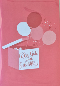 Pop-Up Karte "Zur Hochzeit alles Gute" (B6)