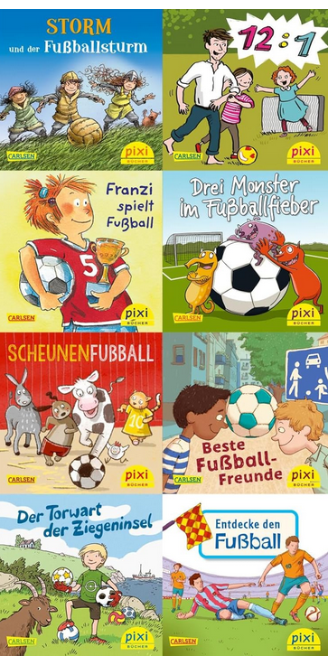 Pixi-8er-Set 267: Pixi spielt Fussball (8x1 Exemplar)