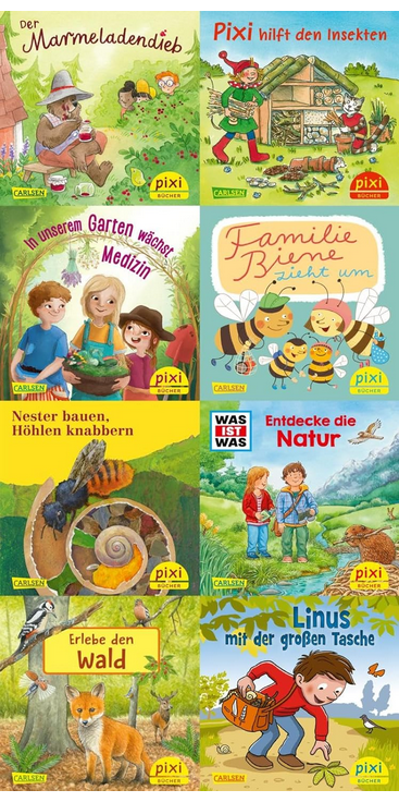 Pixi-8er-Set 290: Pixi liebt die Natur (8x1 Exemplar)