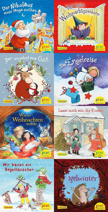 Pixi-8er-Set 33: Fröhliche Weihnachten überall (8x1 Exemplar)