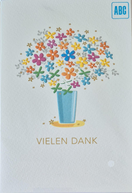 Vielen Dank (B6)