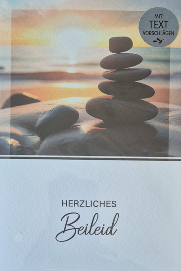Herzliches Beileid (B6)