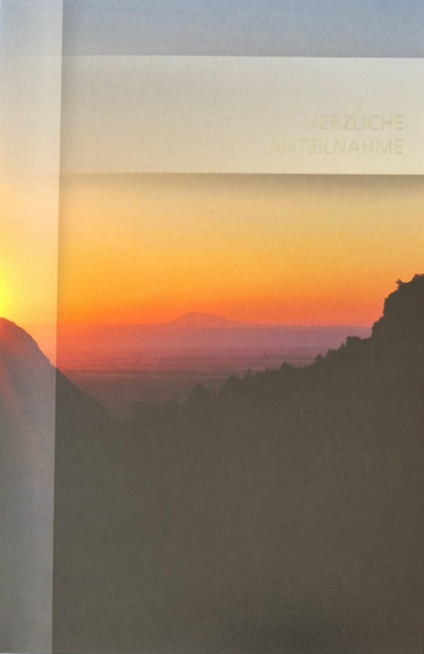 Herzliche Anteilnahme (B6)