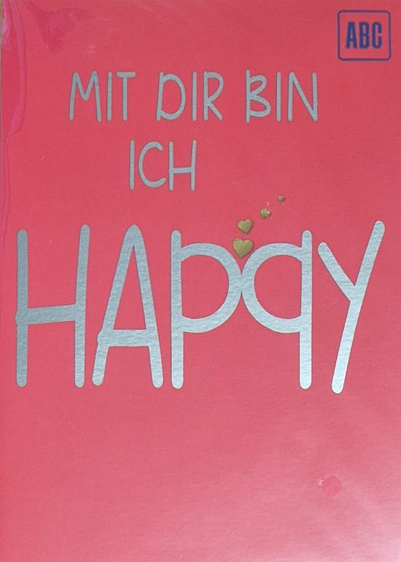 Mit dir bin happy (B6)