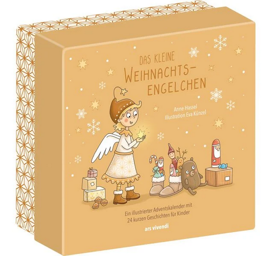 Das kleine Weihnachts - Engelchen (illusierte Adventskalender mit 24 kurzen Kindergeschichten)