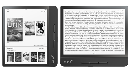 tolino epos 2 eBook-Reader - Ausstellungsgerät