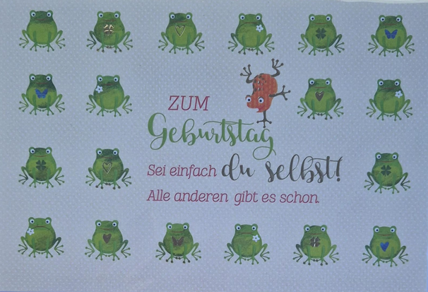 Zum Geburtstag  (B6)