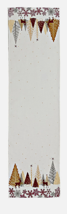 Tischläufer Zauberwald-40 x 140cm, 100% Polyester