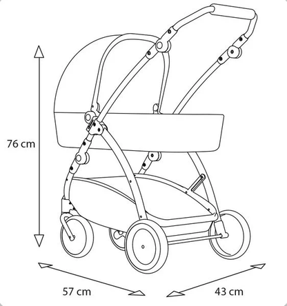 Brio-Spielzeug Kinderwagen