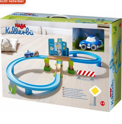 Haba-Spielbahn Polizei-Verfolgungsjagd