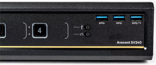 Vertiv 4-Port (DVI, USB, Audio) 4K, Dual - Retoure