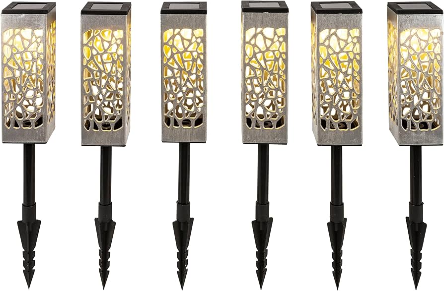 Solar-Leuchte "Argento", 6er-Set