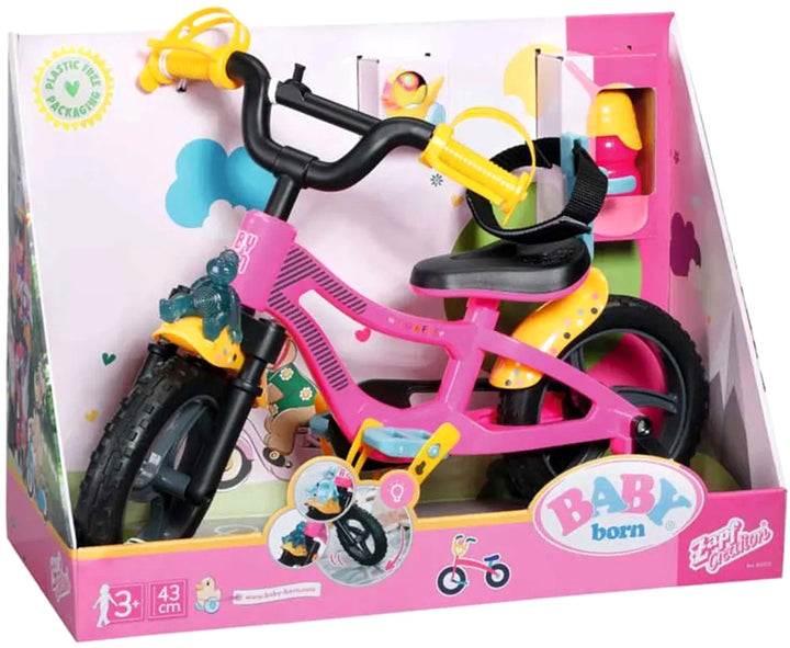 Baby Born Fahrrad mit Stützrädern