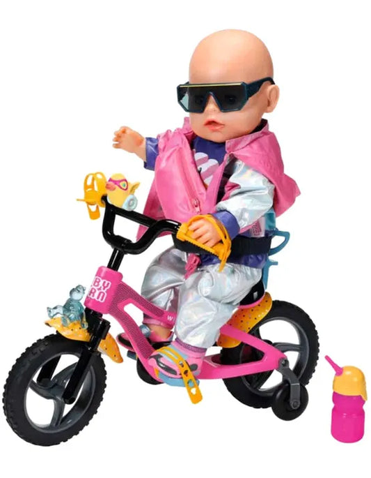 Baby Born Fahrrad mit Stützrädern