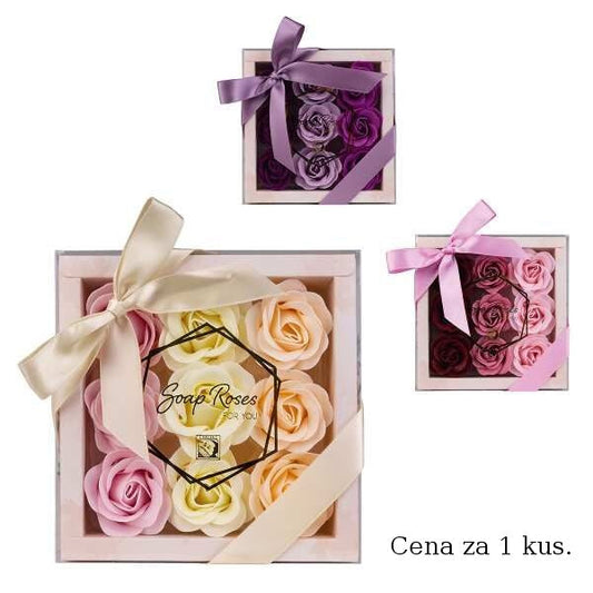 Baderosen in Geschenkbox